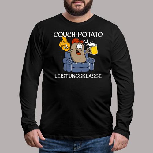 Couch Potato - Männer Premium Langarmshirt