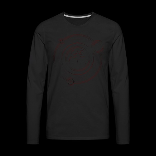 darkness shirt red png - Men's Premium Longsleeve Shirt