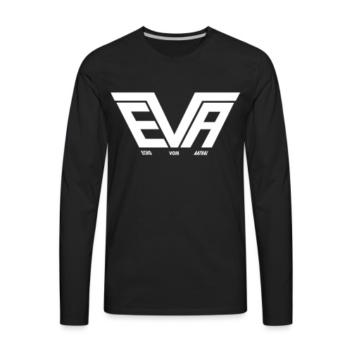 EVA Logo FB 01fürPfade - Männer Premium Langarmshirt