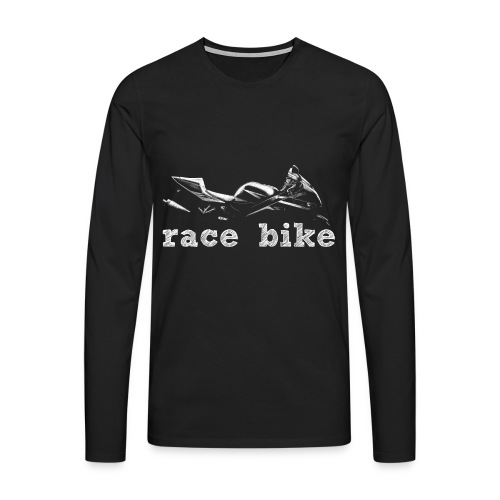Race bike - Männer Premium Langarmshirt