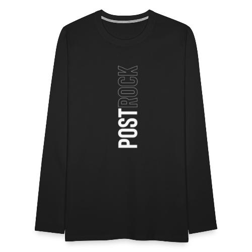 POSTROCK - Herre premium T-shirt med lange ærmer
