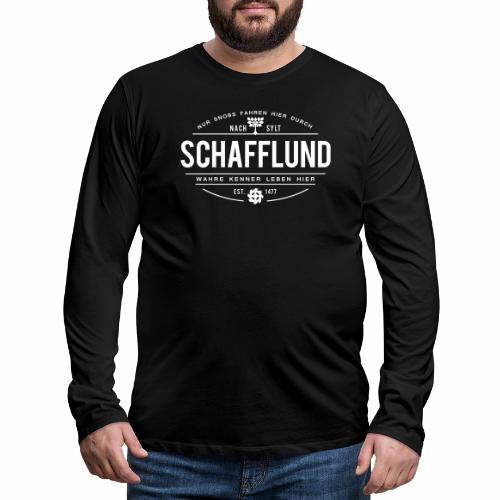Schafflund - für Kenner 1 - Männer Premium Langarmshirt