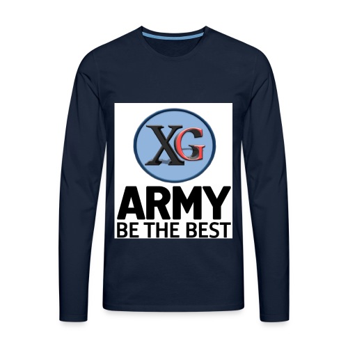xg-logo-army - Men's Premium Longsleeve Shirt