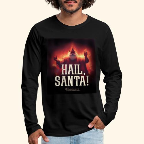 Heil, Santa! - Männer Premium Langarmshirt