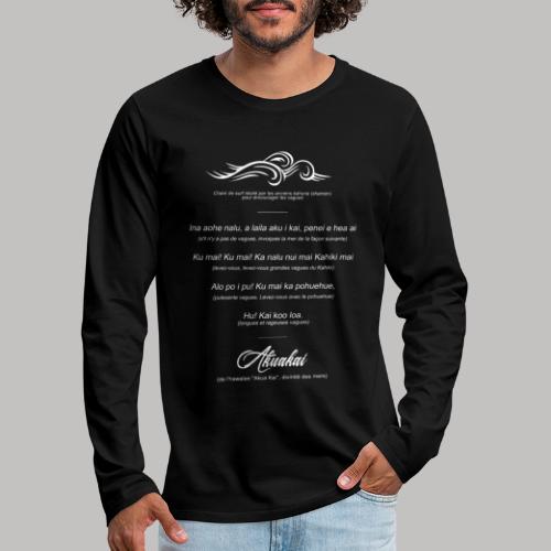 Chant hawaïen - AkuaKai collection 2021 - T-shirt manches longues Premium Homme