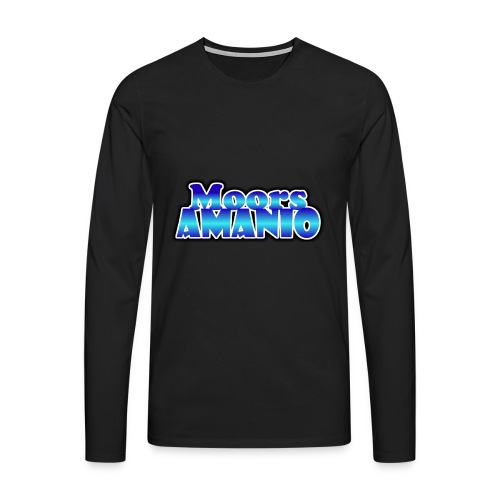 MoorsAmanioLogo - Mannen Premium shirt met lange mouwen