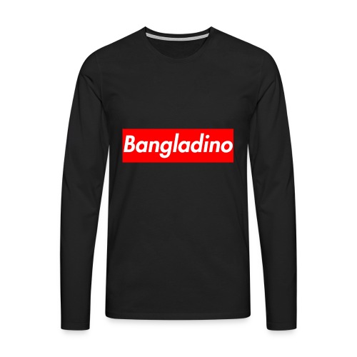Bangladino - Maglietta Premium a manica lunga da uomo
