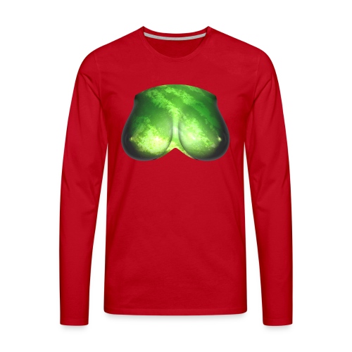 Wassermelonen (. Y .) - Männer Premium Langarmshirt