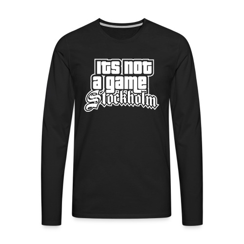 Its not a game - Men's Premium Longsleeve Shirt