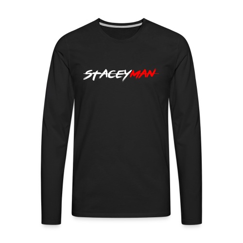 staceyman red design - Men's Premium Longsleeve Shirt