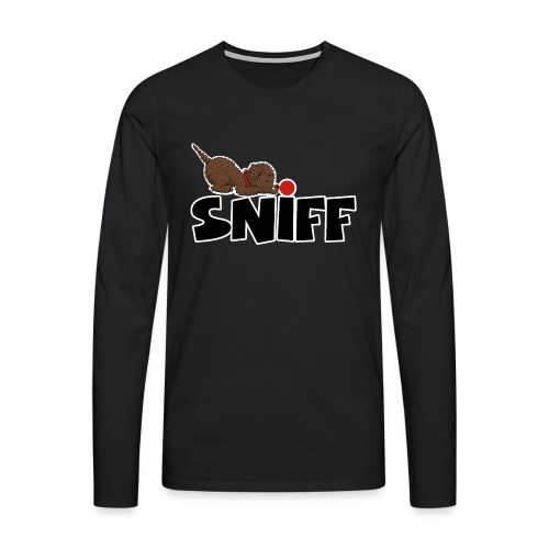 sniff1 2 - Männer Premium Langarmshirt