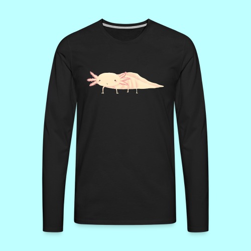 Axolotl - Männer Premium Langarmshirt