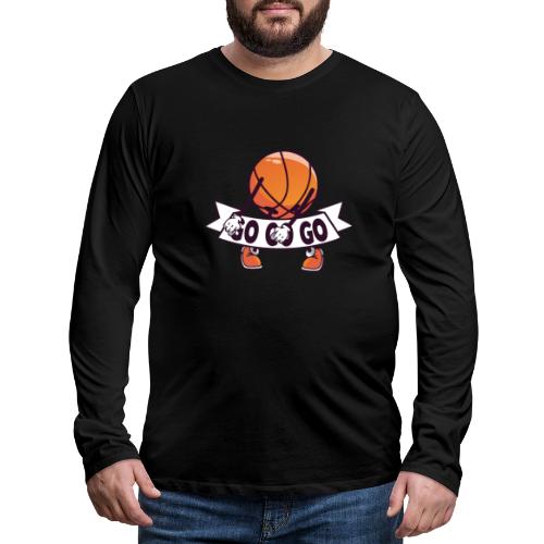 Basketball Spieler Fan Verein Sport - Männer Premium Langarmshirt