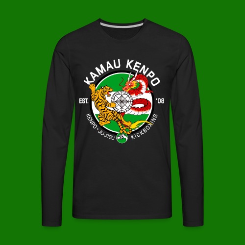 Kamau Kenpo since 2008 - Mannen Premium shirt met lange mouwen