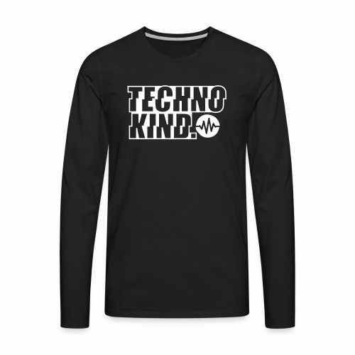 Techno Kind V2 - Männer Premium Langarmshirt
