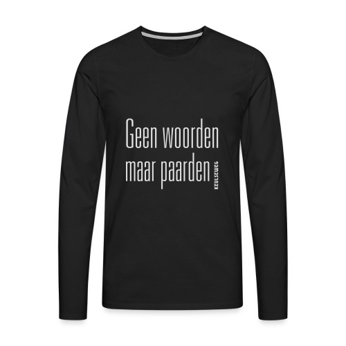 GWMP - Mannen Premium shirt met lange mouwen