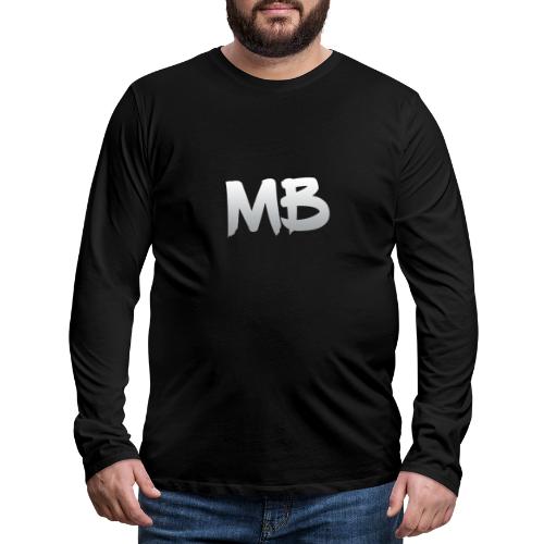 MB-YT (MIRANDA BOS - Mannen Premium shirt met lange mouwen