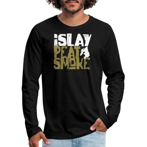 Islay Peat Smoke - Männer Premium Langarmshirt