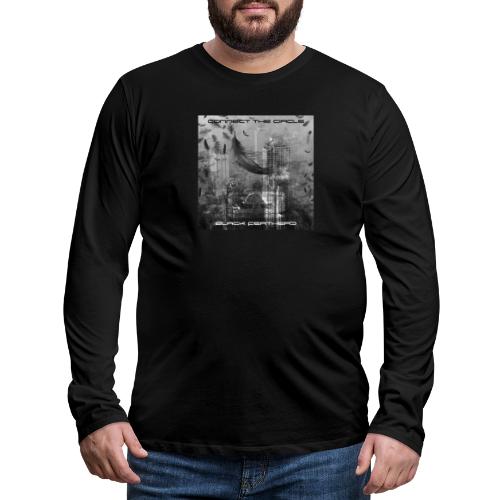 Connect The Circle - Black Feathers - Premium langermet T-skjorte for menn
