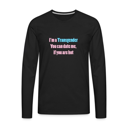 Single transgender - Männer Premium Langarmshirt