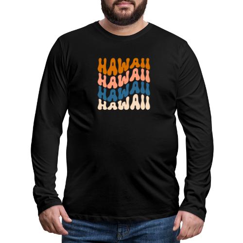 Hawaii - Männer Premium Langarmshirt