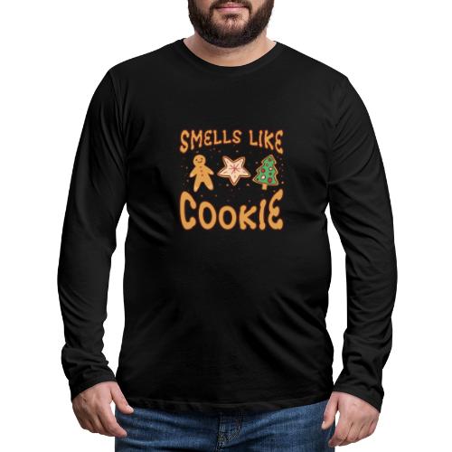 Smells Like Cookie- Weihnachtskekse - Männer Premium Langarmshirt