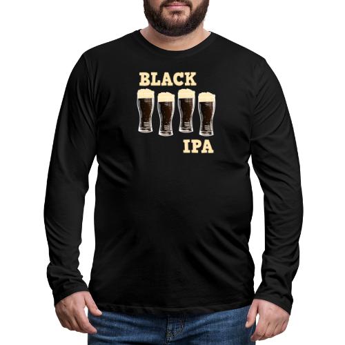 blackIPA - Camiseta de manga larga premium hombre