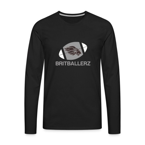 Britballersz logo - Men's Premium Longsleeve Shirt