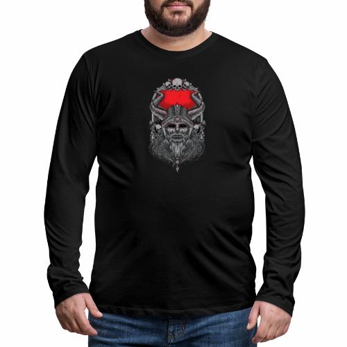 Viking - Miesten premium pitkähihainen t-paita