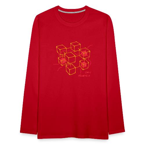 Connection Machine CM-1 Feynman t-shirt logo - Men's Premium Longsleeve Shirt