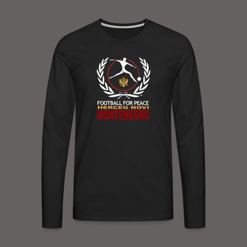 football for peace New Lo - Men's Premium Longsleeve Shirt