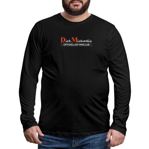 Fanclub Logo weiss - Männer Premium Langarmshirt