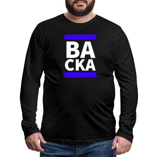 Backa - Långärmad premium-T-shirt herr