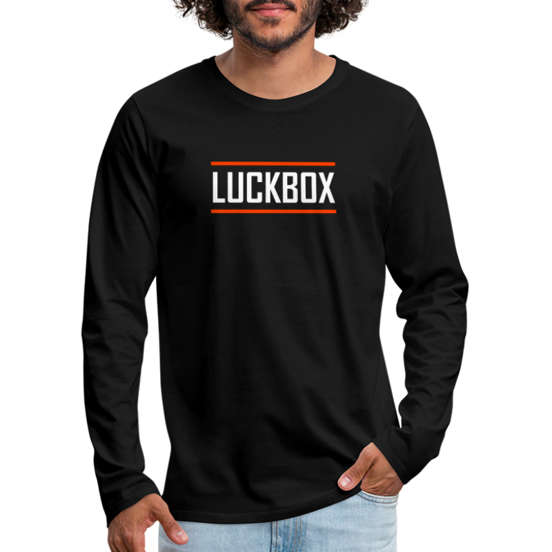 Luckbox - Mannen Premium shirt met lange mouwen