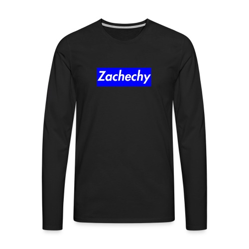 zachechy BLUE - Männer Premium Langarmshirt