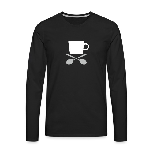 Coffee till I die - Mannen Premium shirt met lange mouwen