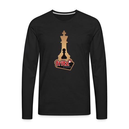 Fritz 19 Chess King and Pawn - Men's Premium Longsleeve Shirt