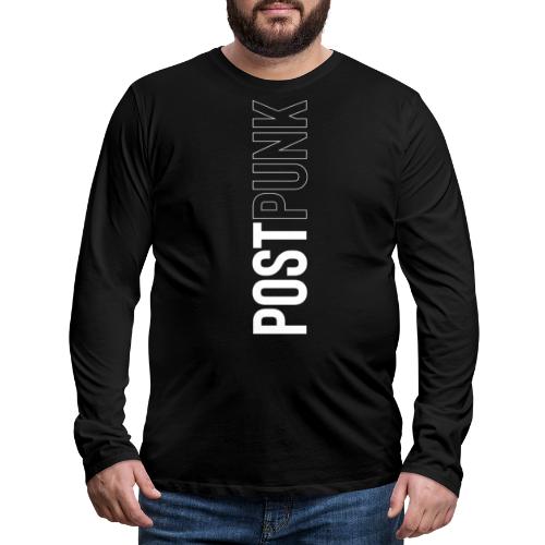 POSTPUNK - Koszulka męska Premium z długim rękawem