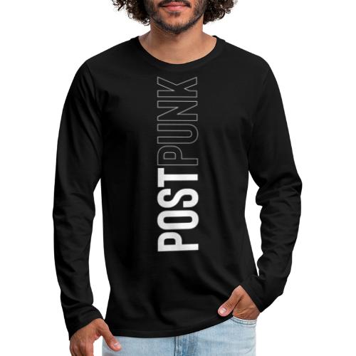 POSTPUNK - Herre premium T-shirt med lange ærmer