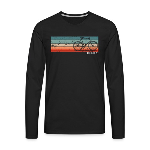 Cycologist Fahrrad Fahrradfahrer Bike - Männer Premium Langarmshirt