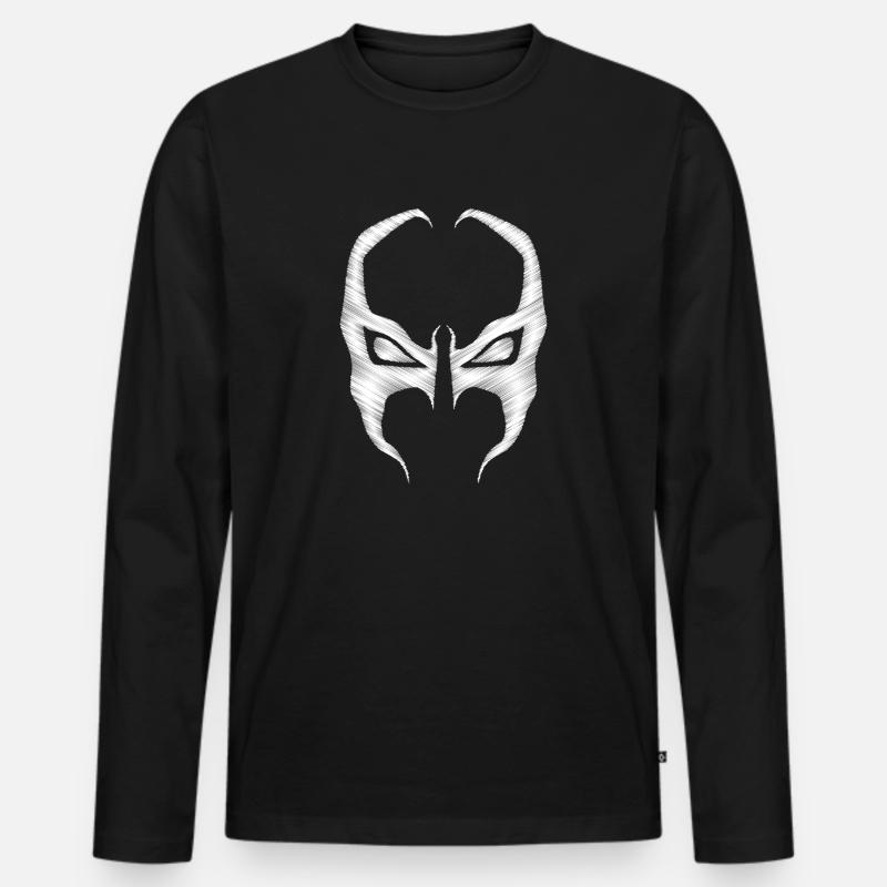 Spawn - Männer Premium Bio Langarmshirt - Schwarz