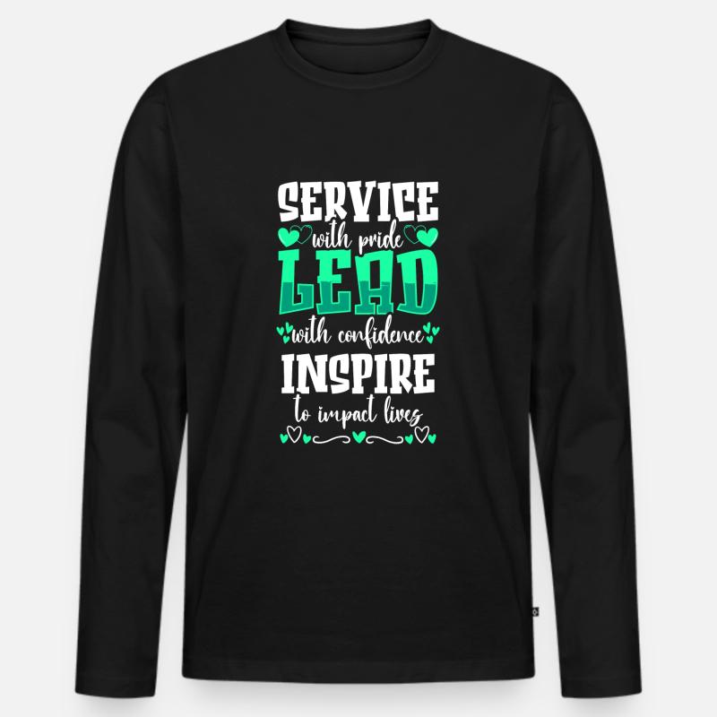 Arbeit Büro Firma - Männer Premium Bio Langarmshirt - Schwarz