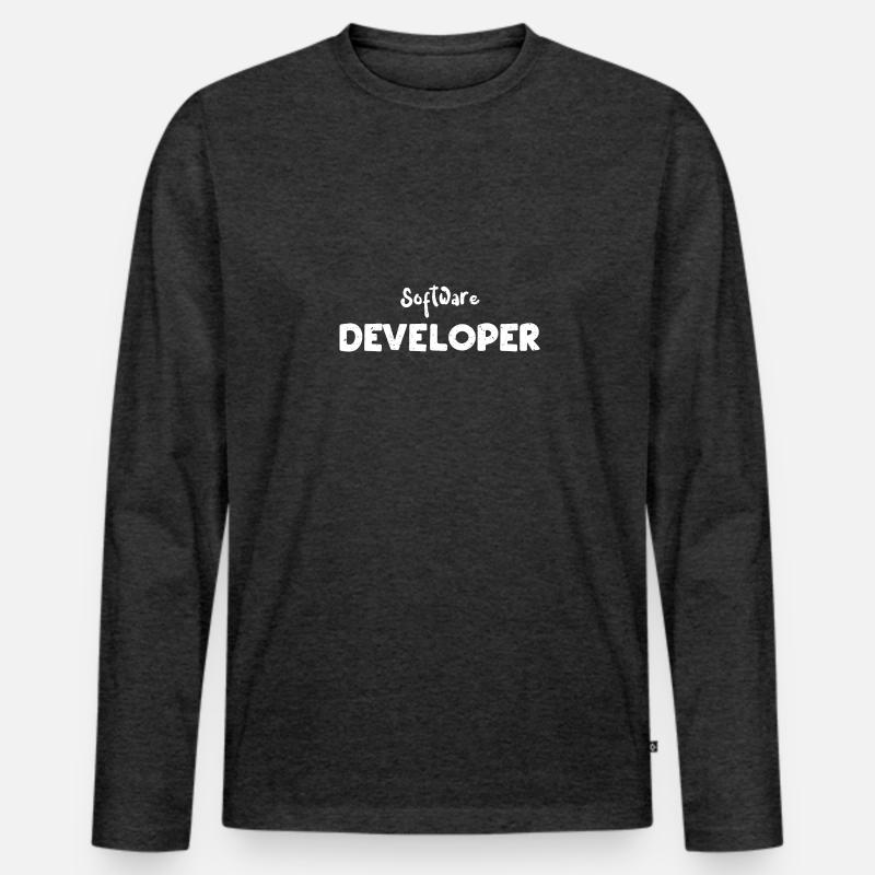 Software Developer - Coding Men's Premium Organic Long Sleeve Shirt