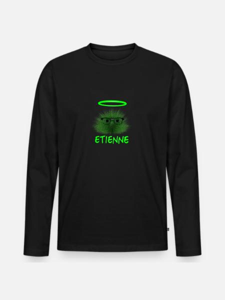 Saint Etienne - Men's Premium Organic Long Sleeve Shirt - black