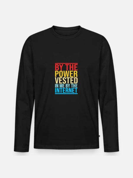 Pasteur - T-shirt manches longues Premium bio Homme - noir