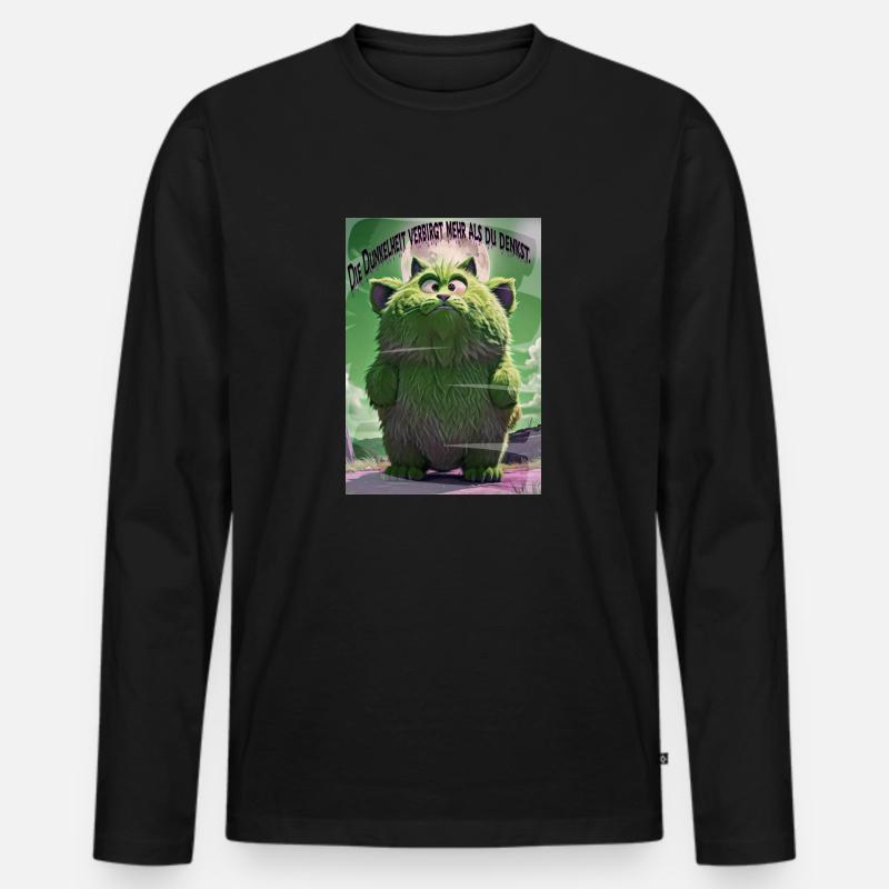 Halloween 7 - Männer Premium Bio Langarmshirt - Schwarz