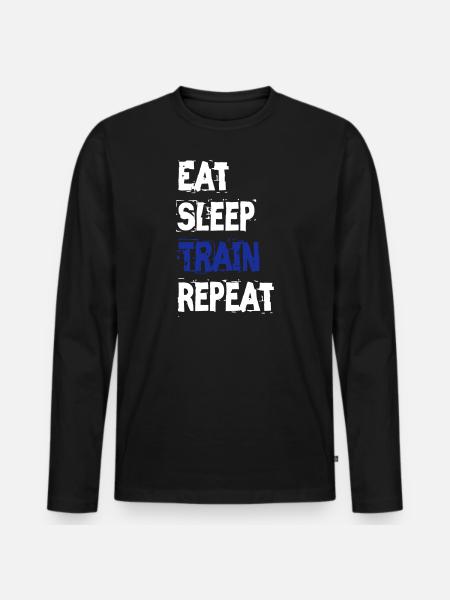 formation - T-shirt manches longues Premium bio Homme - noir
