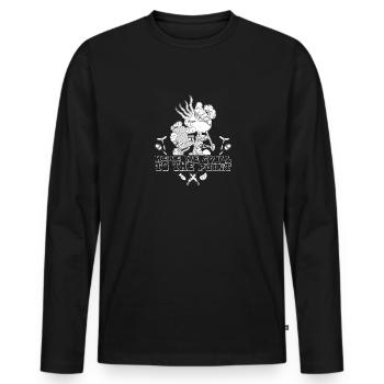 Fleisch Grillen Vater BBQ Smoker Sommer Koch - Männer Premium Bio Langarmshirt - Schwarz - Vorne - Nico (187cm)