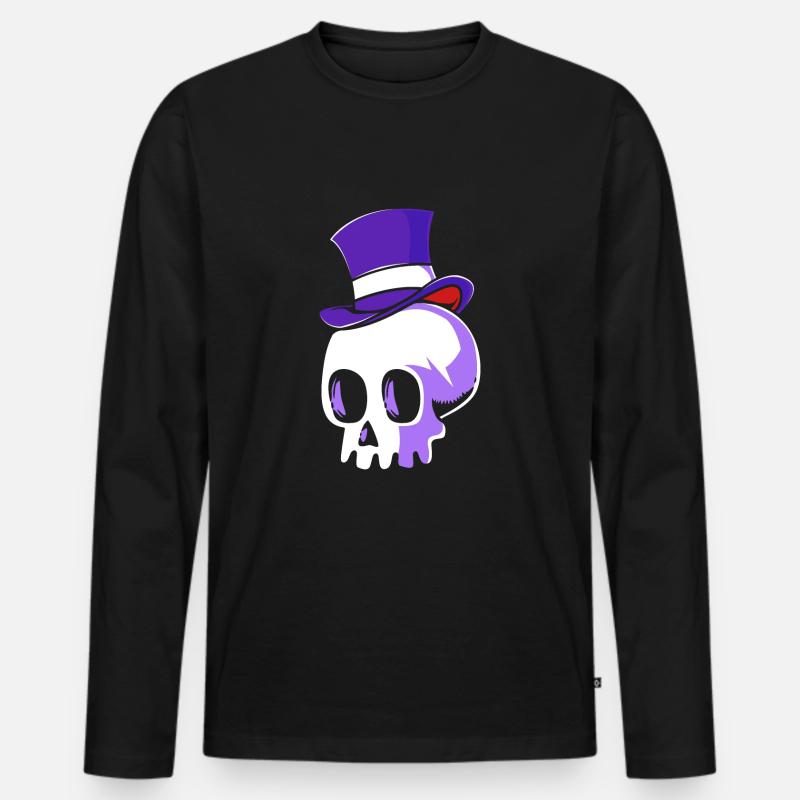 Voodoo - Männer Premium Bio Langarmshirt - Schwarz