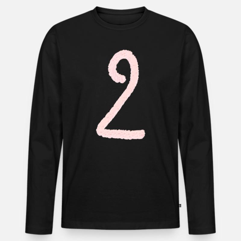 Abbildung 2 - Männer Premium Bio Langarmshirt - Schwarz
